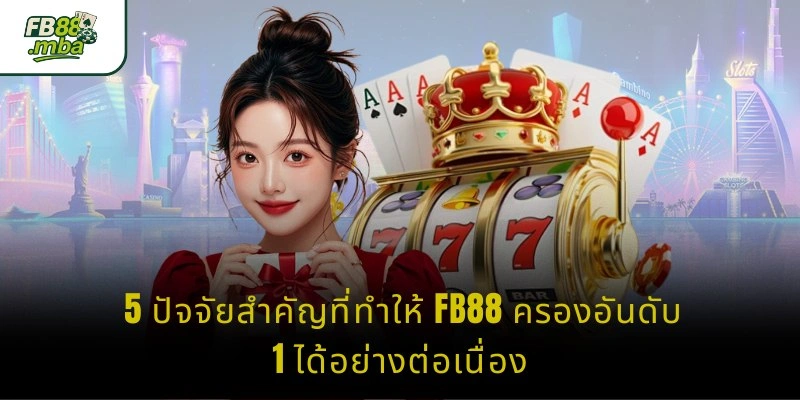 5 ปัจจัยสำคัญที่ทำให้ FB88 ครองอันดับ 1 ได้อย่างต่อเนื่อง